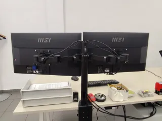 Doble Monitor MSI Pro MP251 Negro