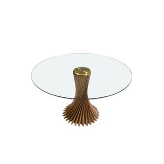 Mesa Comedor Redonda Cristal - Angel Cerdá - nueva