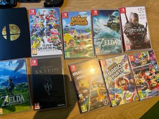 Juegos Nintendo Switch: Smash, Zelda, Mario, etc
