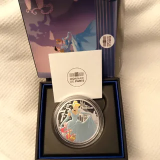 Moeda Disney Cinderela Monnaie de Paris 2025