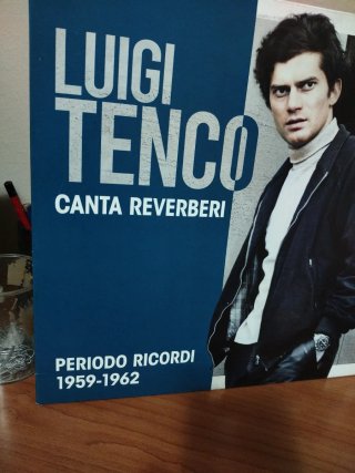 Disco Luigi Tenco 33 giri - Canta Riverberi