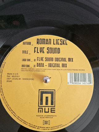 Vinilo Roman Lieske – Flye Sound