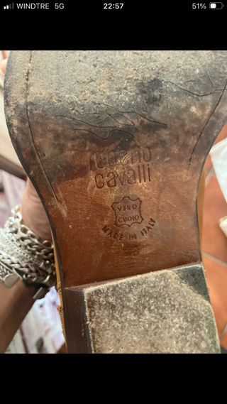 Stivali Roberto Cavalli Marrone Camoscio