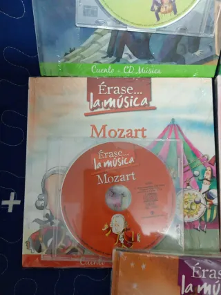 Lote 5 Cuentos CD Érase la Música