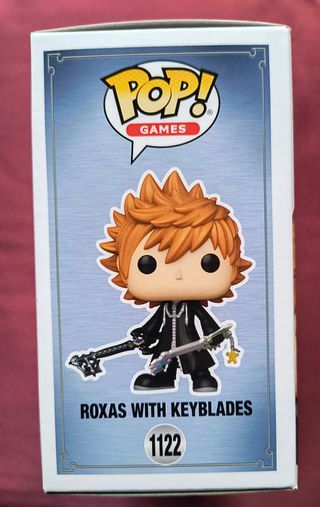 Funko Pop Kingdom Hearts Roxas con Keyblades #1122