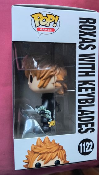 Funko Pop Kingdom Hearts Roxas con Keyblades #1122