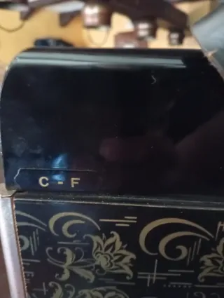 Acordeón Diatónico Negro con Diseño Floral