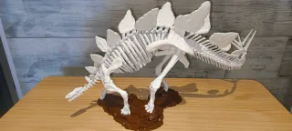 Esqueleto Stegosaurus Impresión 3D