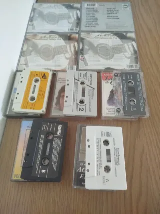 Lote CDs y Casetes Flamenco,2,50 € Und.
