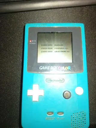 Game Boy Color Blu Nintendo