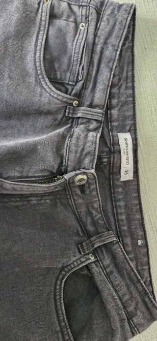 Pantalón vaquero negro talla 46