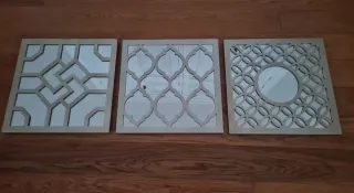 Espejo decorativo cuadrado