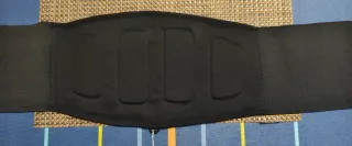 Faja con protecciones lumbares para moto 2xl