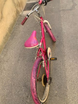 Bicicleta infantil rosa