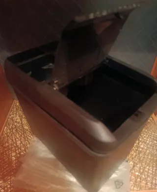 Organizador Coche Negro con Posavasos abs NUEVO