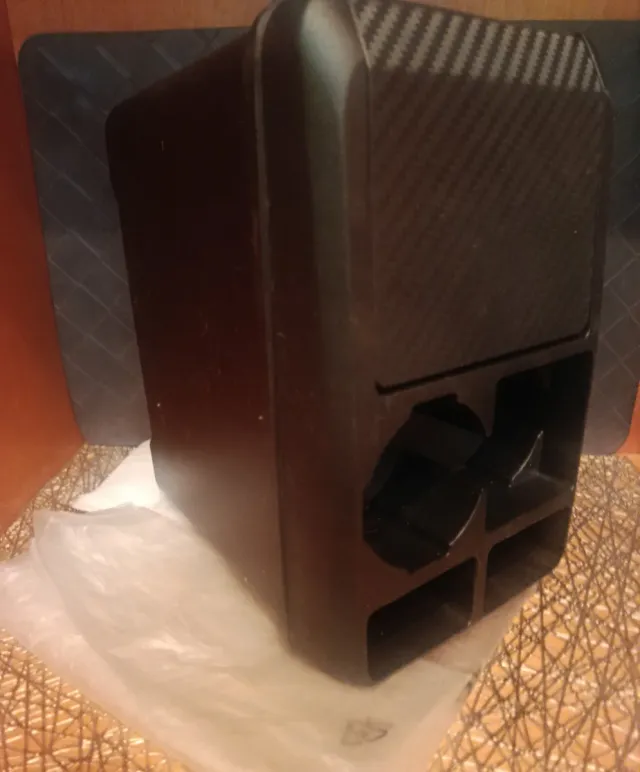 Organizador Coche Negro con Posavasos abs NUEVO