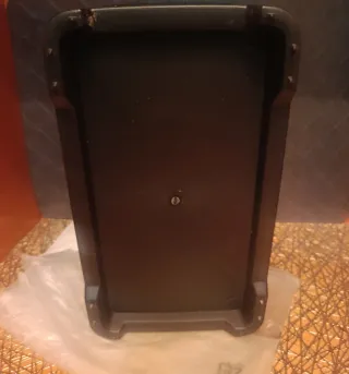 Organizador Coche Negro con Posavasos abs NUEVO