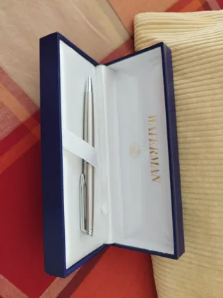 Bolígrafo Waterman Promoción caja de Madrid, banco