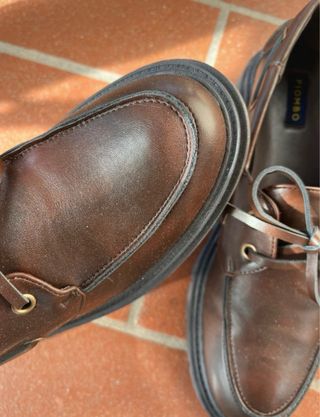 Mocassini donna Piombo marrone Tg 40