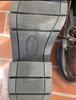 Mocassini donna Piombo marrone Tg 40