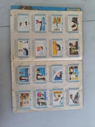 Álbum Heidi 1975 Cromos completos los dos.
