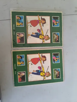 Álbum Heidi 1975 Cromos completos los dos.