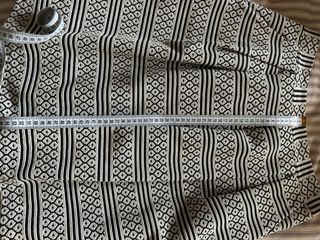 Gonna vita bassa panna e nero elasticizzata