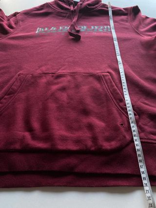 Sudadera Napapijri roja burdeos XL original