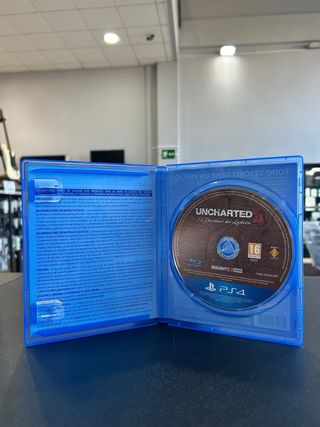 JUEGO PS4 UNCHARTED 4 EL DESENLACE DEL LADRÓN