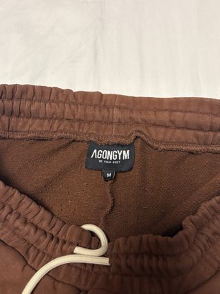 Pantalón chándal marrón Agongym