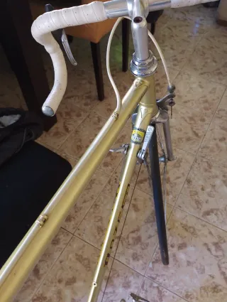 Bicicleta Razesa Clásica Dorada