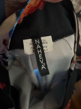 Gonna fantasia floreale taglia M