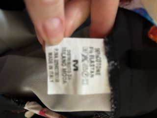 Gonna fantasia floreale taglia M