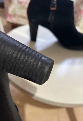 Botines Tommy Hilfiger ante negro