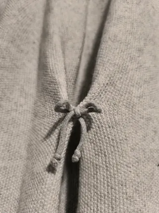 Jersey de punto gris entretiempo