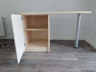 Escritorio estudio con armario 120x54x75cm