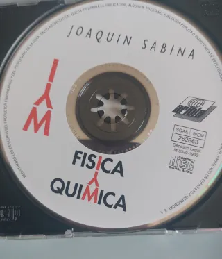 CD Joaquín Sabina - Física y Química