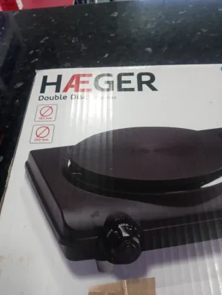 Cocina Eléctrica HAEGER Doble Placa