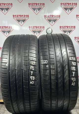 245 40 18 Y PIRELLI RUEDA AL 90% VIDA UTIL