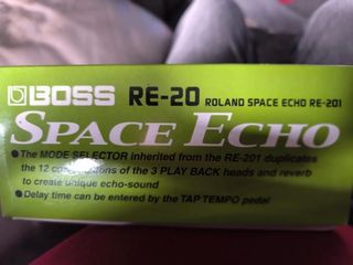 Boss RE-20 Space Echo Delay Pedal