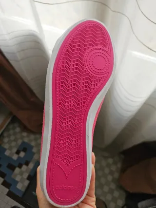 Zapatillas Adidas Neo rosas altas