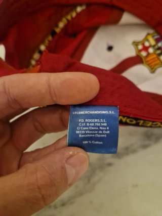 Cappello FC Barcelona Vintage Rosso 1899
