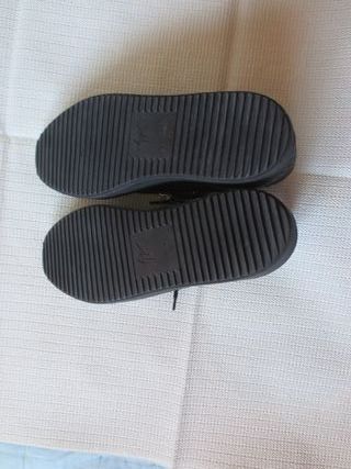 Giuseppe Zanotti Zapatillas Negras Piel Carbono Cr