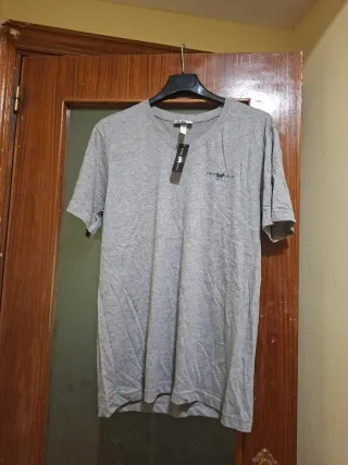 Camiseta Harvey Miller Polo Club Talla M Gris