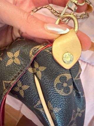 Bolso Louis Vuitton Marrón y Dorado