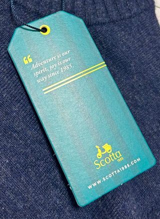 Jersey Scotta Lana Logo Moto Talla S hombre