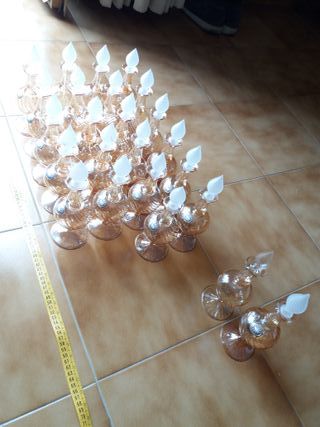 set 22+2 bomboniere bianco e arancio €8 a pezzo