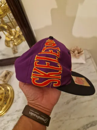 Cappello Mario Bruno Vintage Viola/Nero