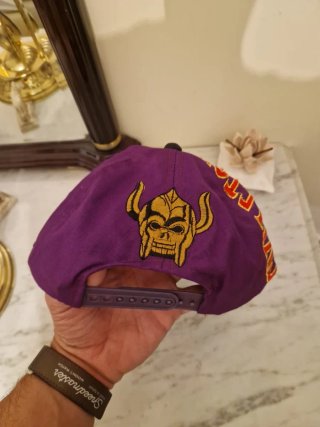 Cappello Mario Bruno Vintage Viola/Nero