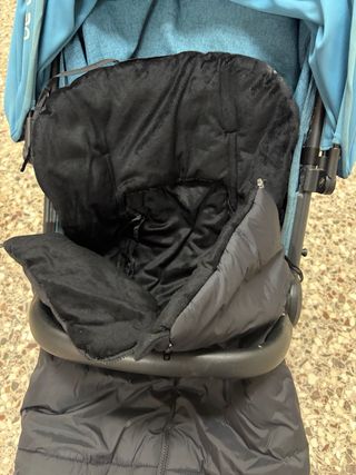 Carrito de bebé + saco interior polar